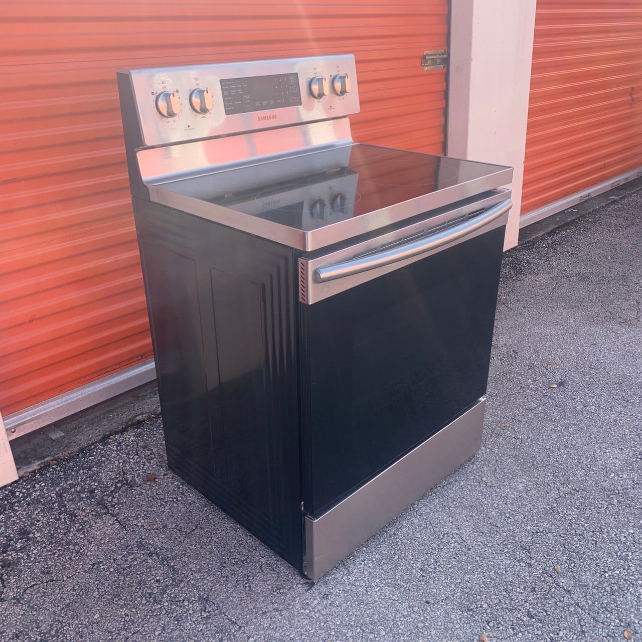 Samsung Stainless Steel Electric Stove Samsung Stainless Steel Electric Stove